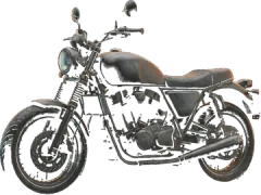 Bicycle silhouette, one of the object classes a road feed can register
