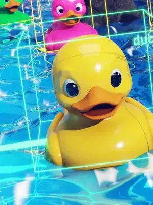 Duck River cover art as it appears on a lobby tile
